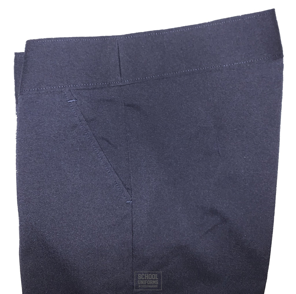 School Hipster Pants - Navy Blue